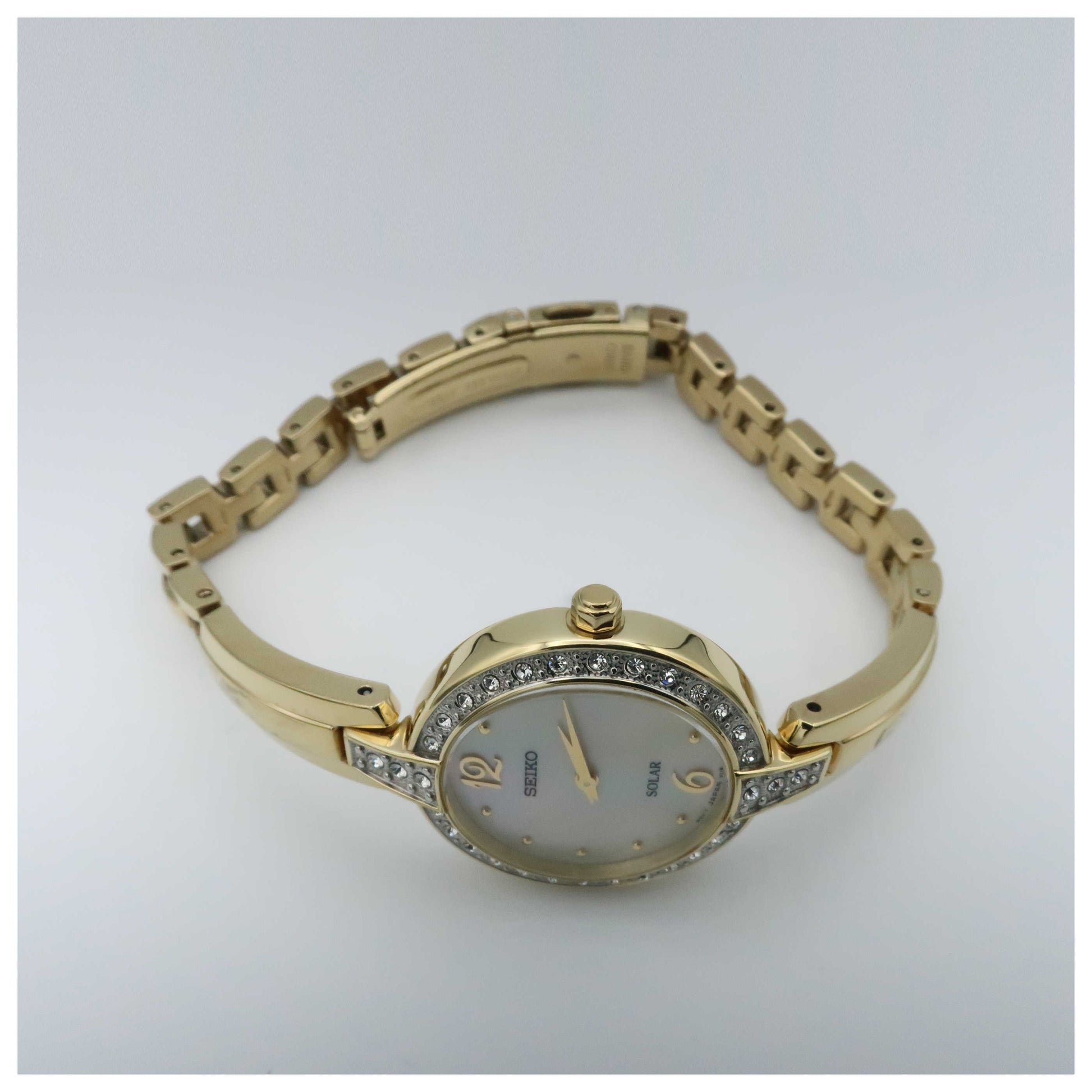 Seiko Core Women's Solar Powered Quartz Watch SUP290-PO - Image #8