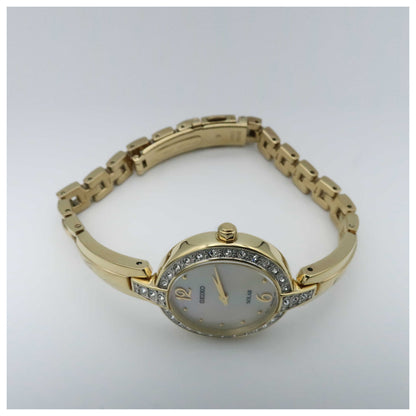 Seiko Core Women's Solar Powered Quartz Watch SUP290-PO - Image #8