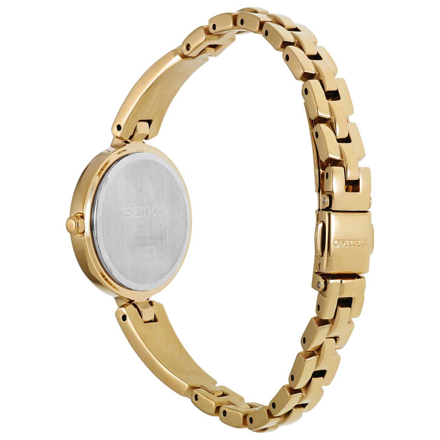 Seiko Core Women's Solar Powered Quartz Watch SUP290 - Image #2