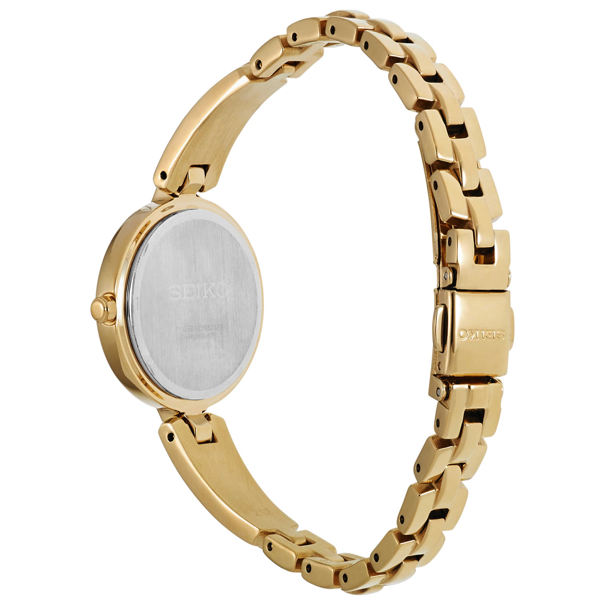 Seiko Core Women's Solar Powered Quartz Watch SUP290 - Image #2