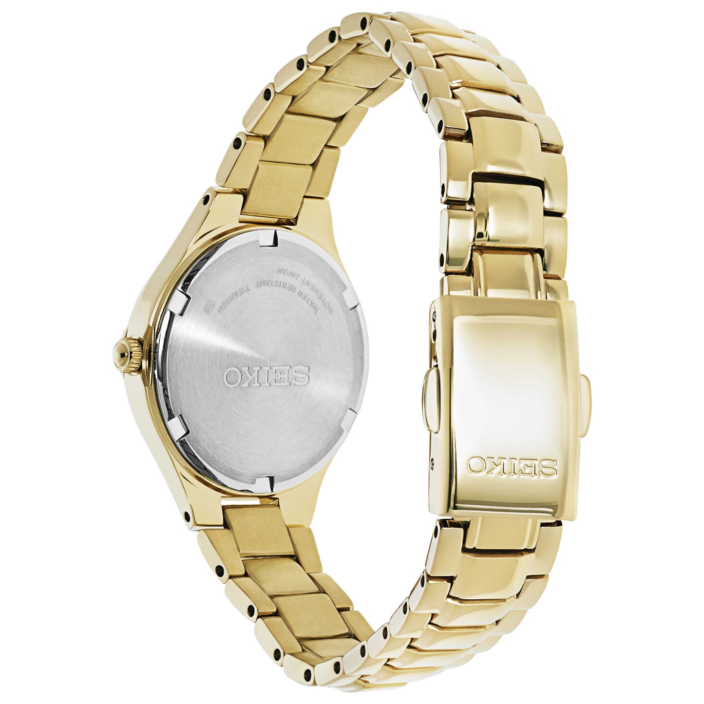 Seiko Core Women's Solar Powered Quartz Watch SUP294 - Image #2