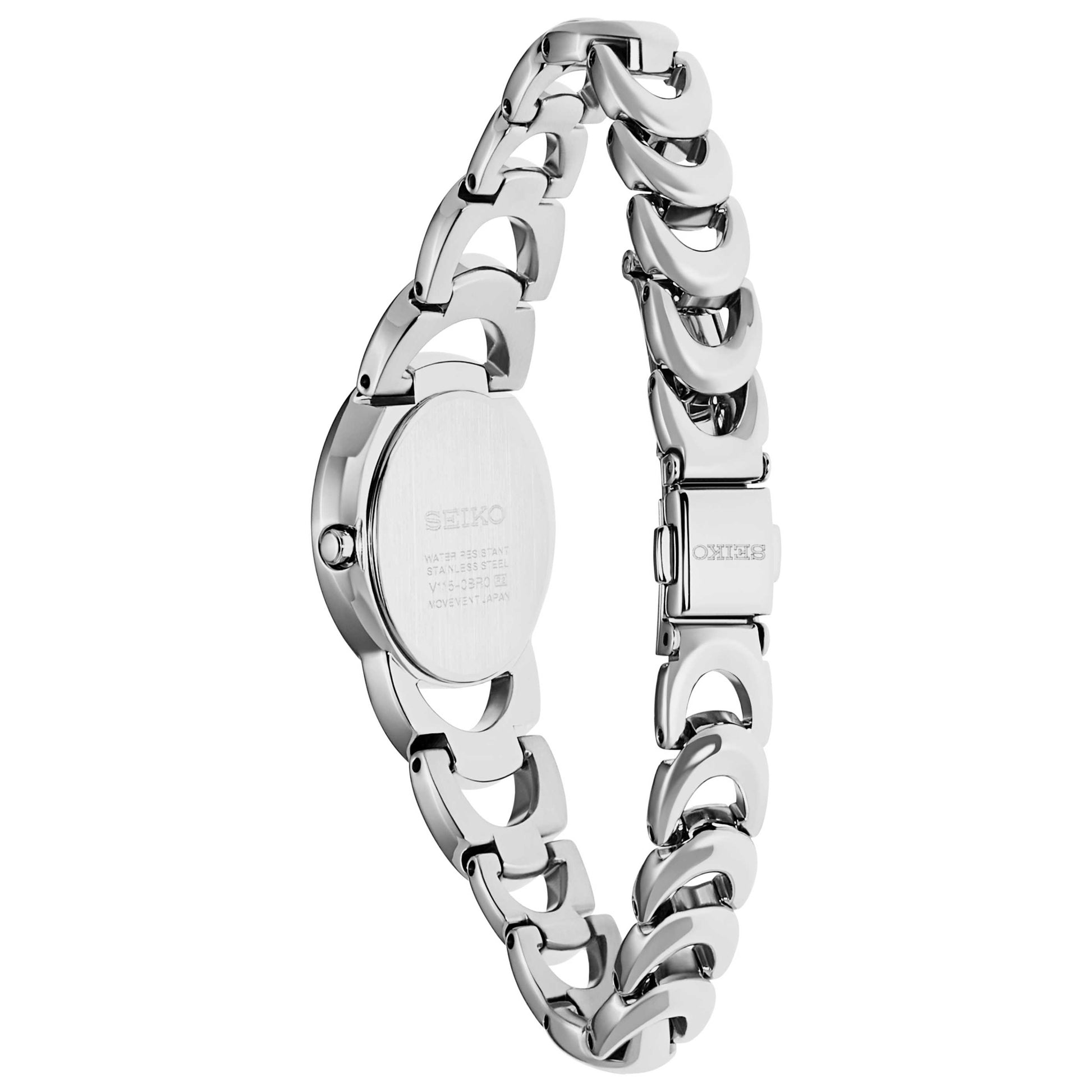 Seiko Core Women's Solar Powered Quartz Watch SUP295 - Image #2