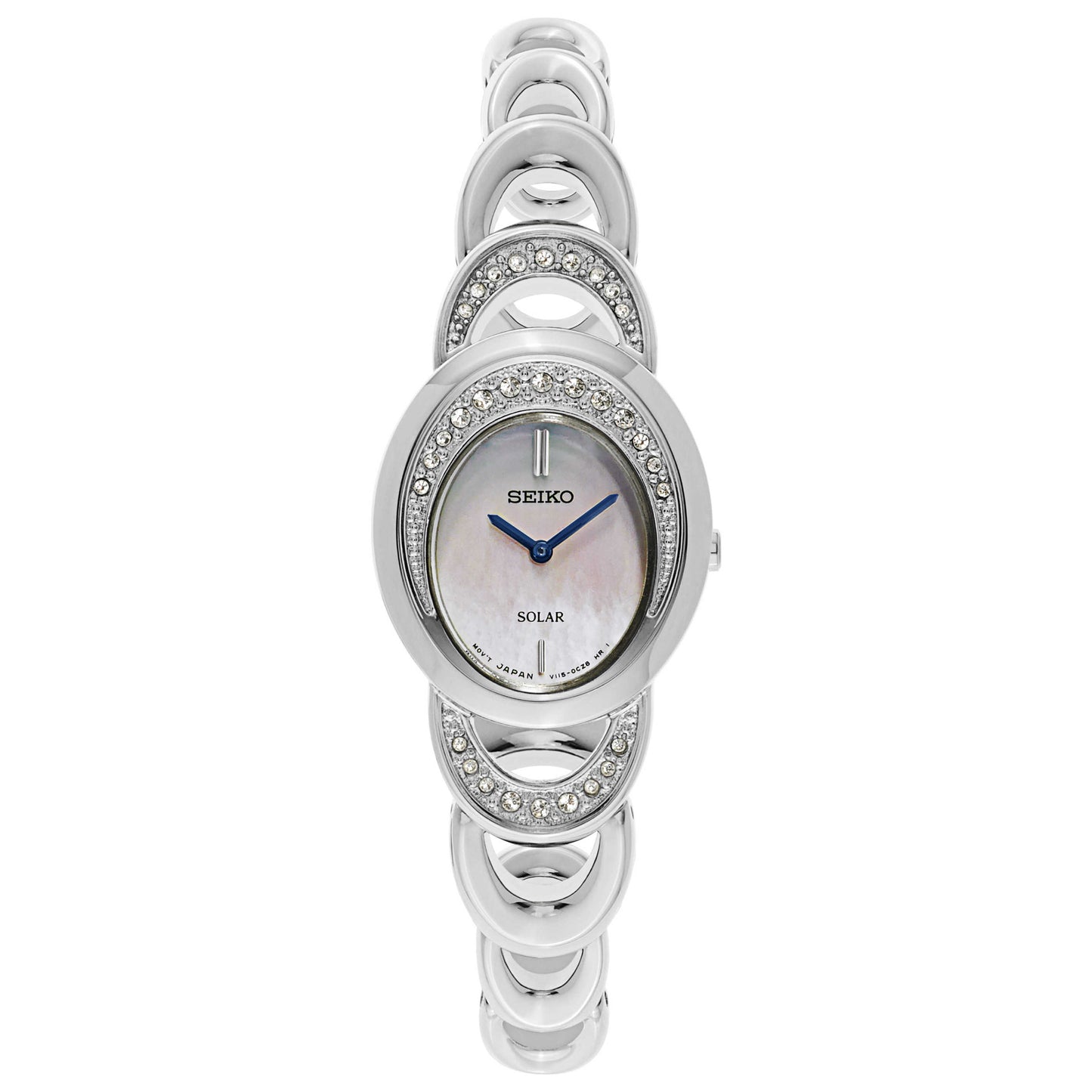 Front view of Seiko Core Women's Solar Powered Quartz Watch SUP295
