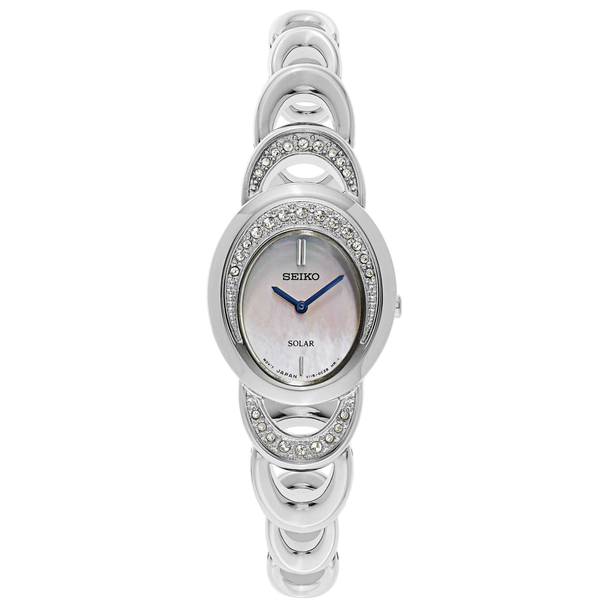 Front view of Seiko Core Women's Solar Powered Quartz Watch SUP295