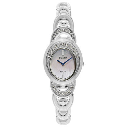 Front view of Seiko Core Women's Solar Powered Quartz Watch SUP295