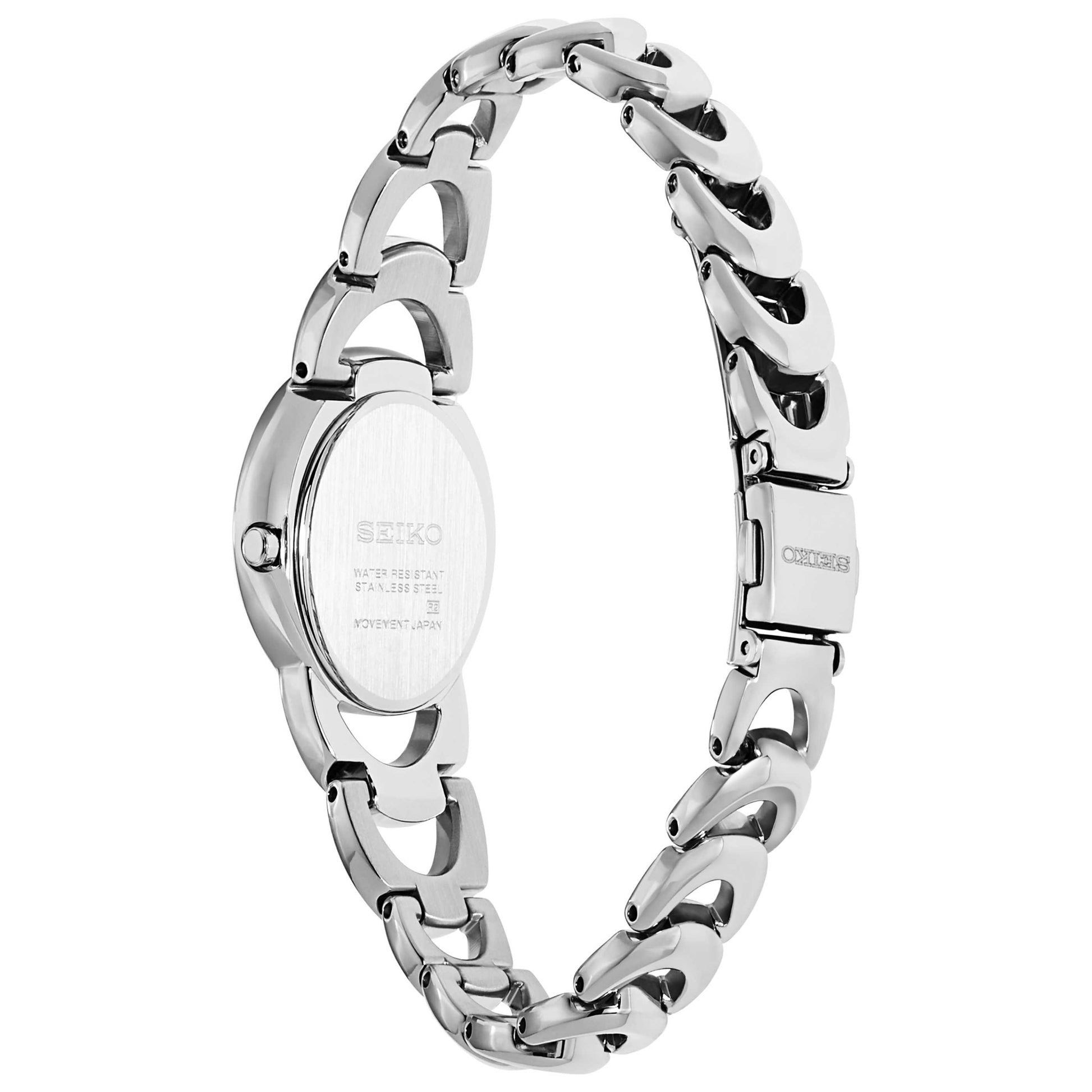 Seiko Core Women's Solar Powered Quartz Watch SUP306 - Image #2