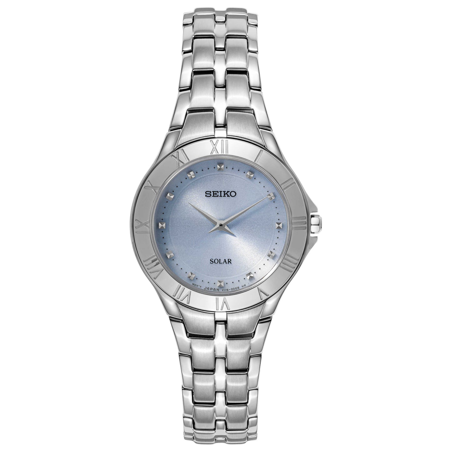 Front view of Seiko Recraft Series Women's Solar Powered Quartz Watch SUP307