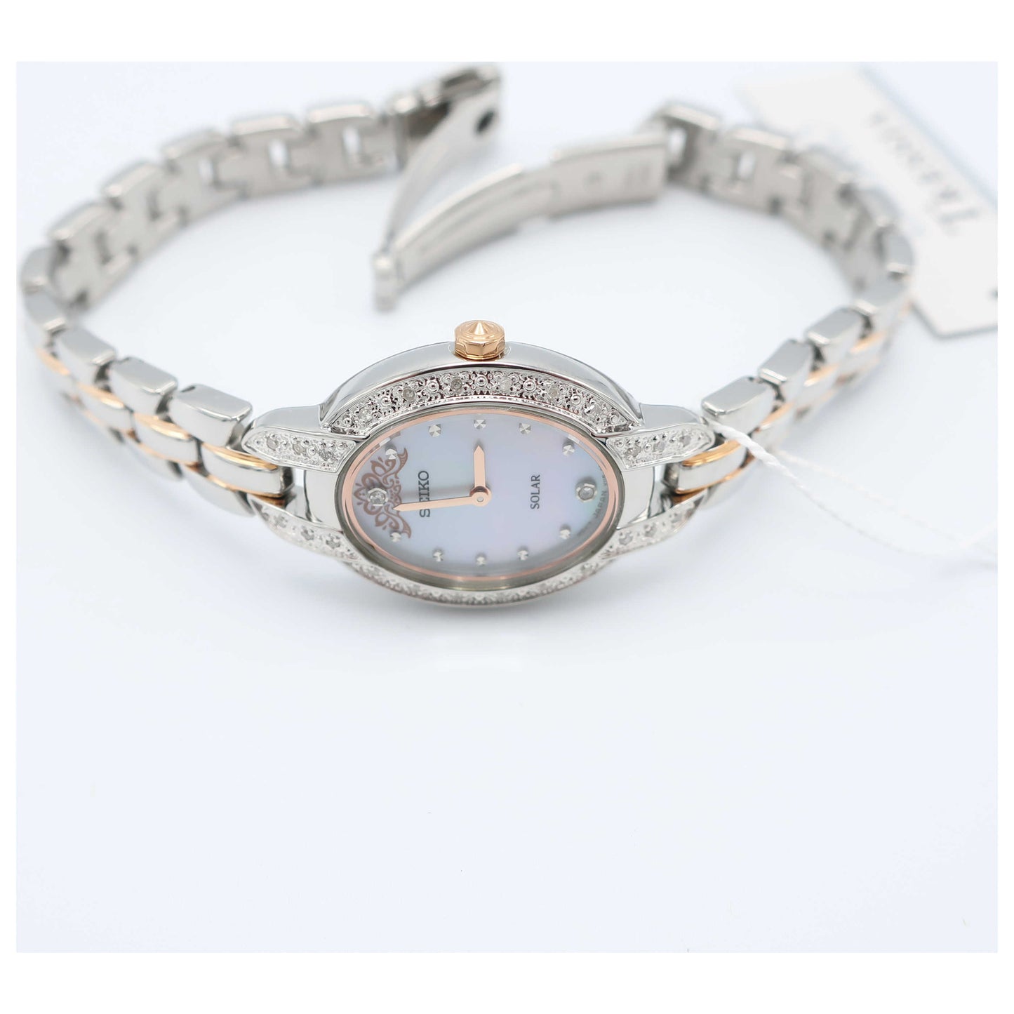 Seiko Tressia Women's Solar Powered Quartz Watch SUP327-SD - Image #8