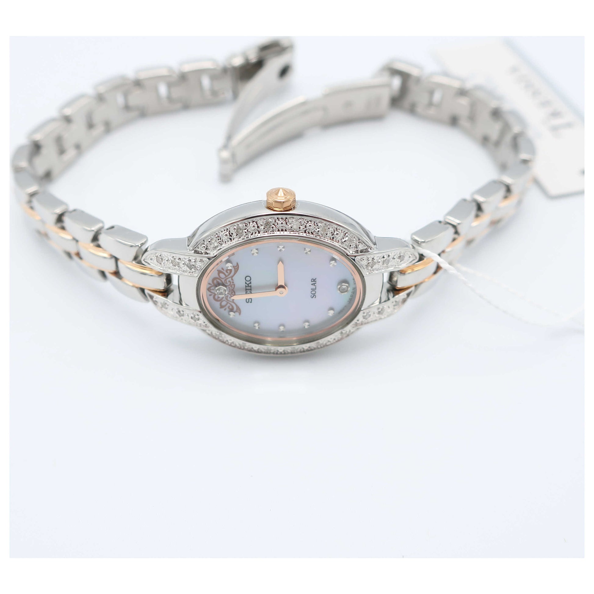 Seiko Tressia Women's Solar Powered Quartz Watch SUP327-SD - Image #8
