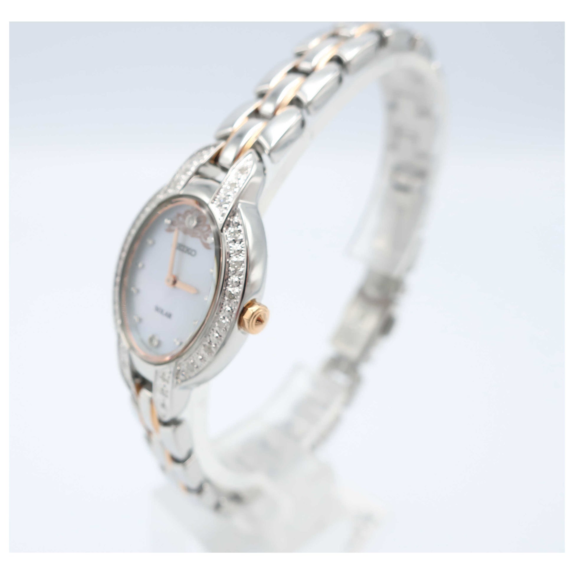 Seiko Tressia Women's Solar Powered Quartz Watch SUP327-SD - Image #4
