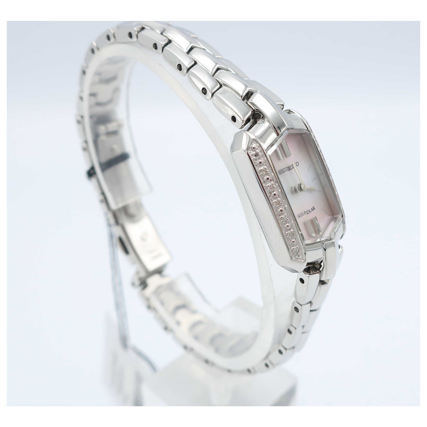 Seiko Tressia Women's Solar Powered Quartz Watch SUP329-SD - Image #3