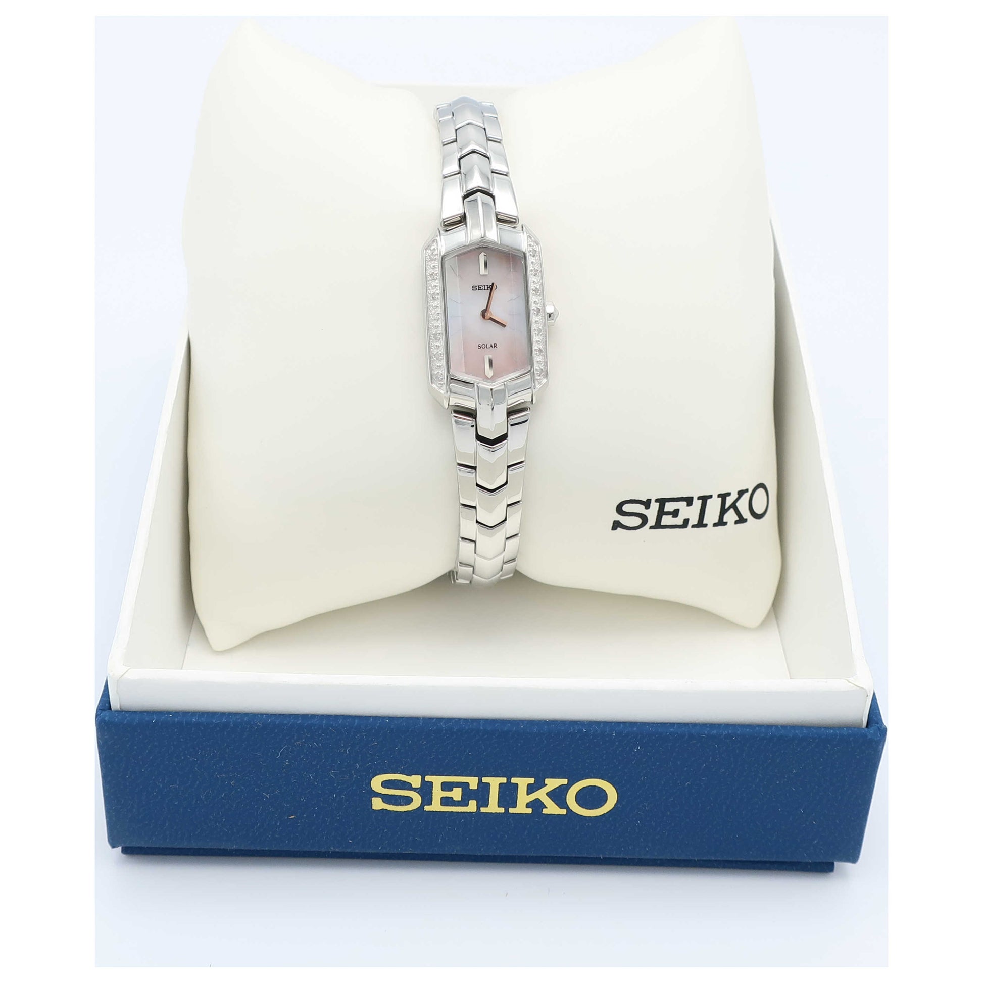 Seiko Tressia Women's Solar Powered Quartz Watch SUP329-SD - Image #6