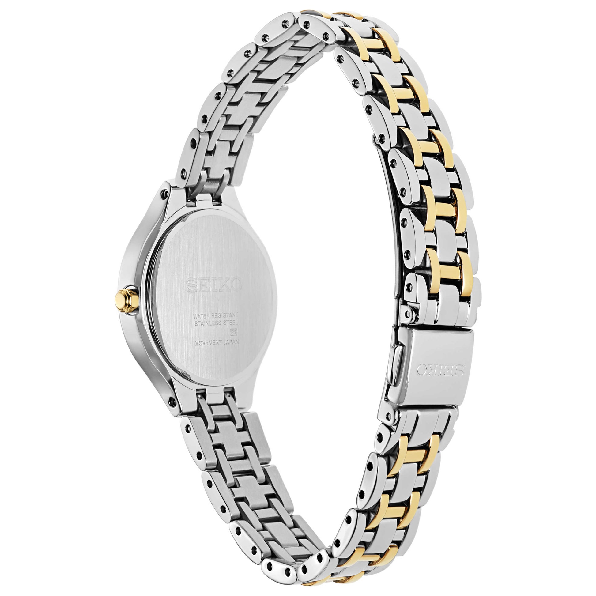 Seiko Core Women's Solar Powered Quartz Watch SUP335 - Image #2