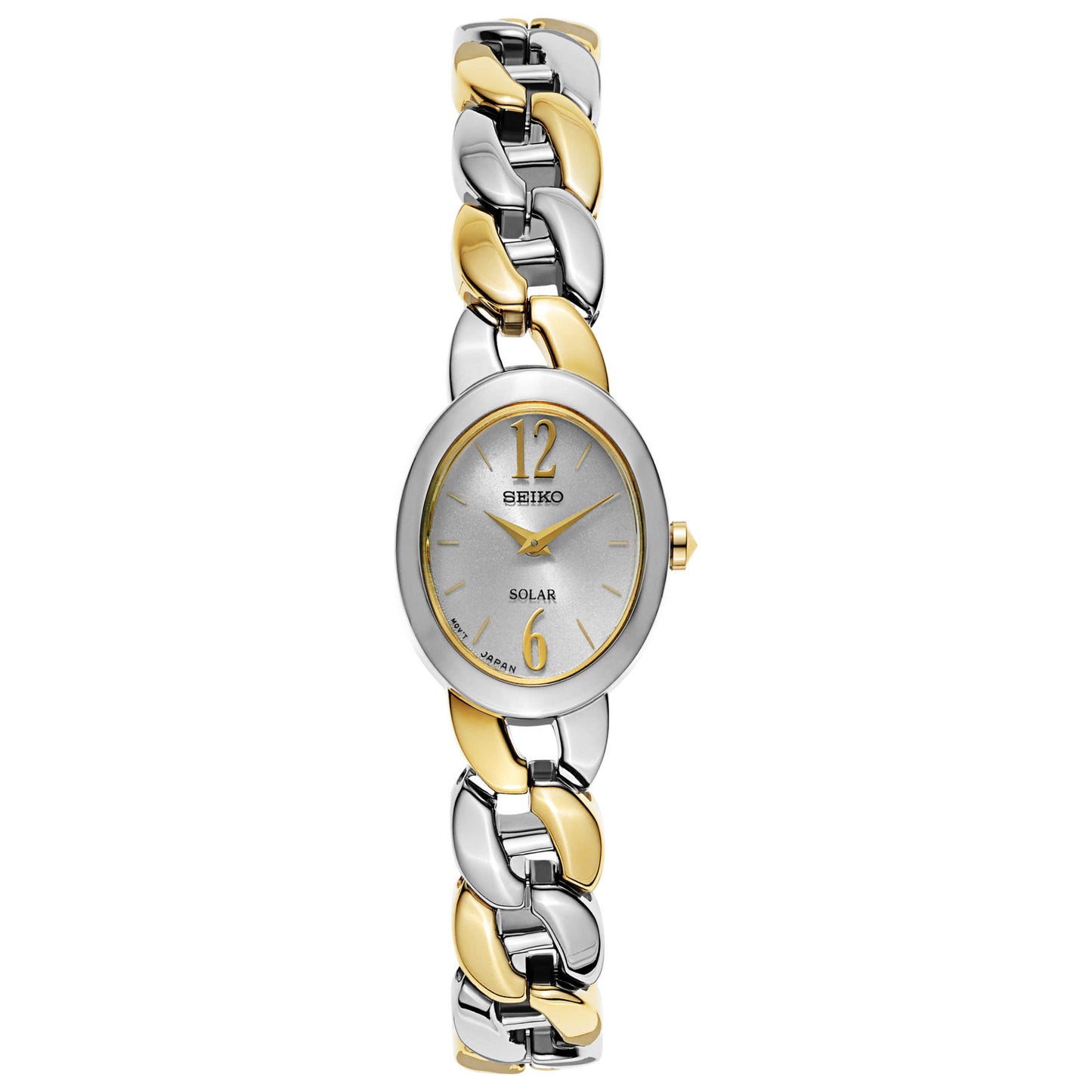 Front view of Seiko Core Women's Solar Powered Quartz Watch SUP336