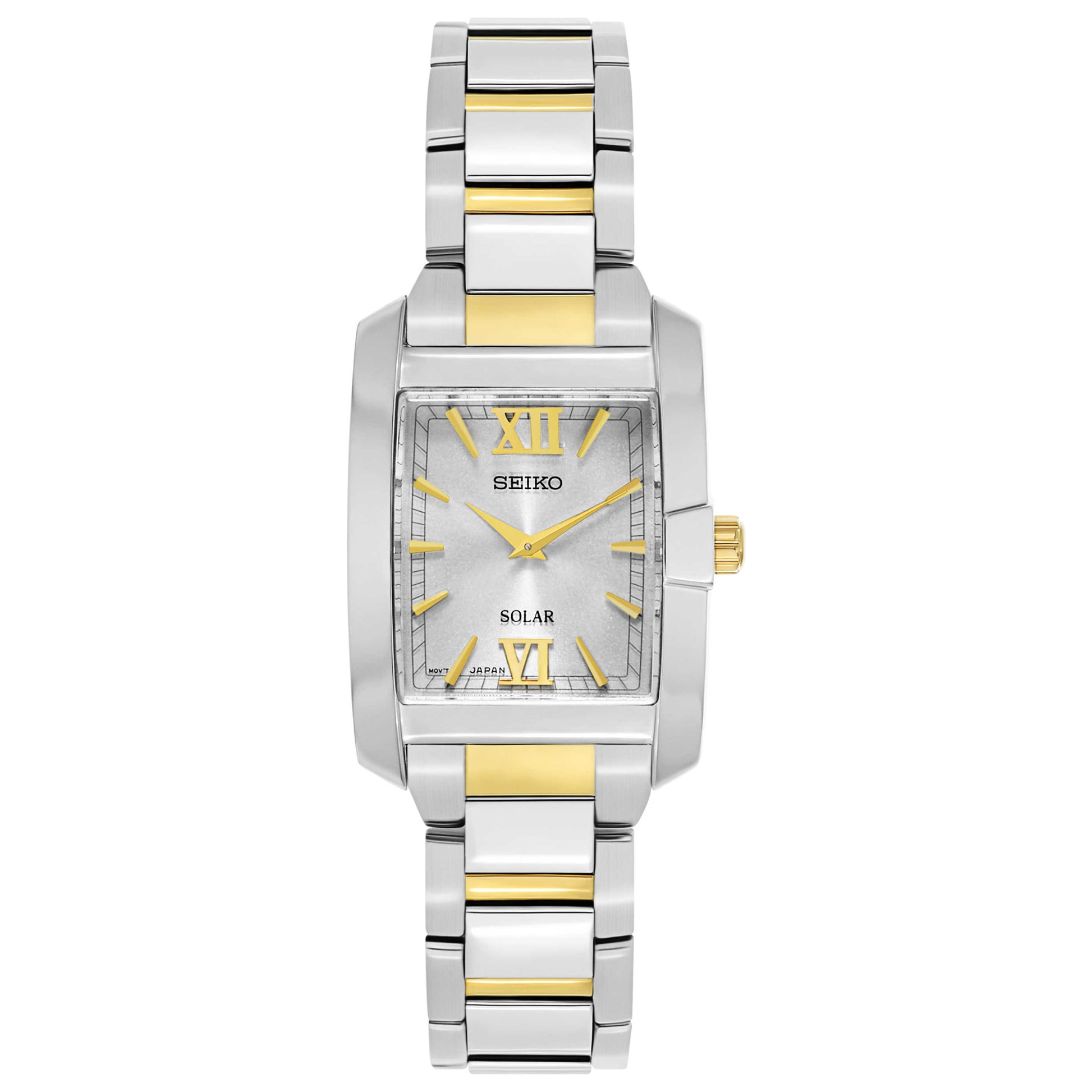 Front view of Seiko Core Women's Solar Powered Quartz Watch SUP379