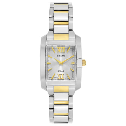 Front view of Seiko Core Women's Solar Powered Quartz Watch SUP379