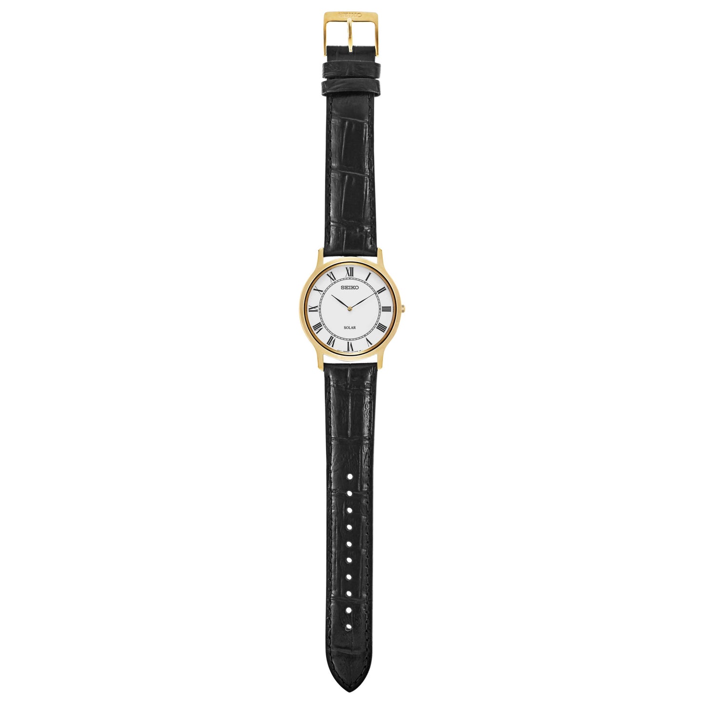 Seiko Core Men's Solar Powered Quartz Watch SUP878 - Image #8