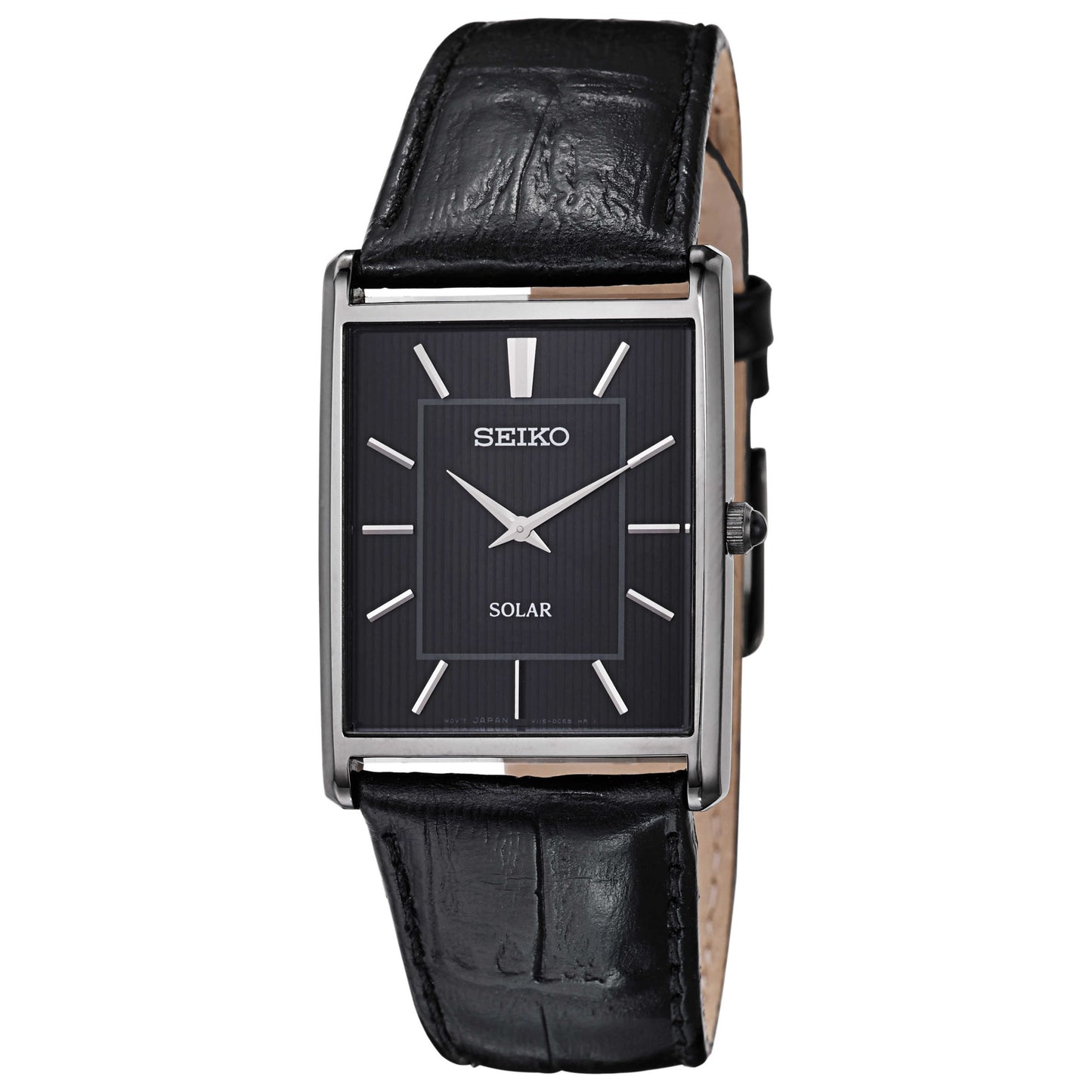 Front view of Seiko Core Men's Solar Powered Quartz Watch SUP881