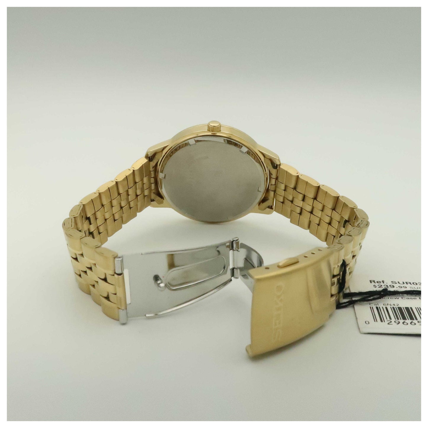 Seiko Bracelet Men's Japanese Quartz (Battery-Powered) Watch SUR034-SDV - Image #2