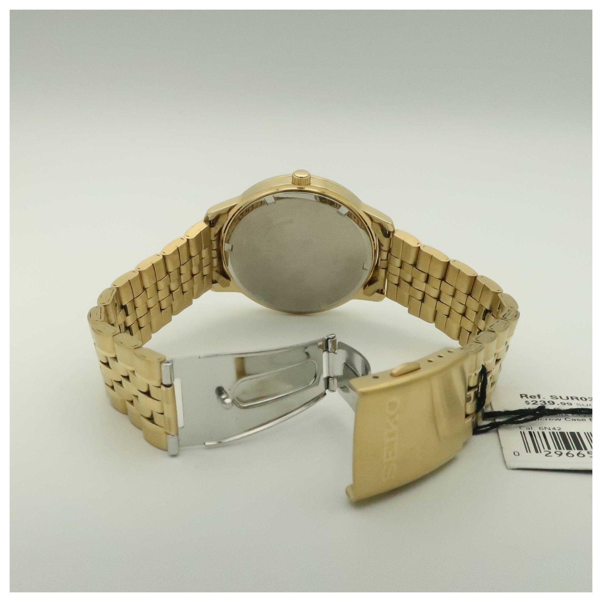 Seiko Bracelet Men's Japanese Quartz (Battery-Powered) Watch SUR034-SDV - Image #2