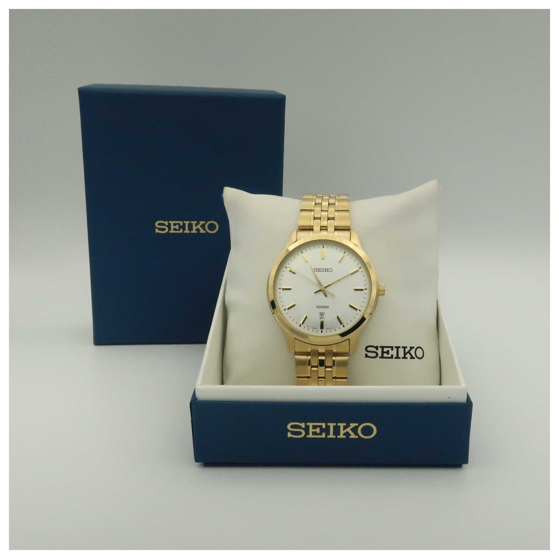 Seiko Bracelet Men's Japanese Quartz (Battery-Powered) Watch SUR034-SDV - Image #6
