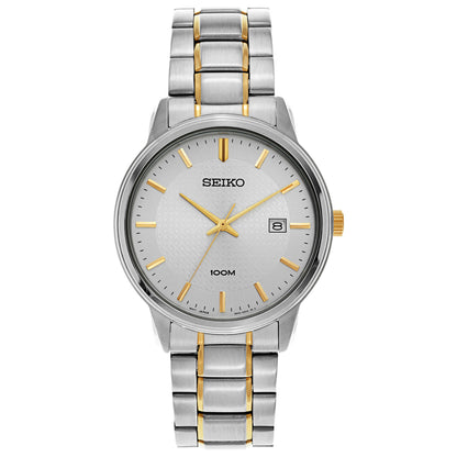 Front view of Seiko Dress Men's Japanese Quartz (Battery-Powered) Watch SUR197