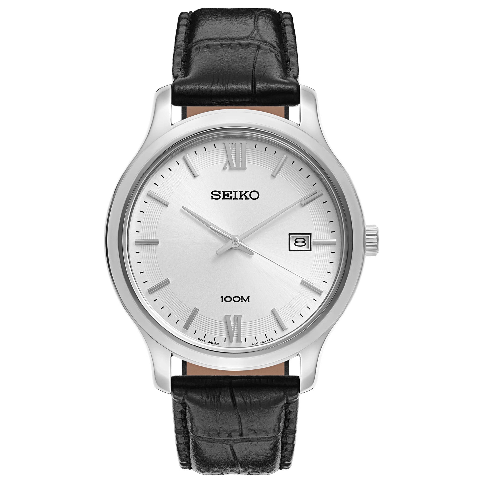 Front view of Seiko Special Value Men's Japanese Quartz (Battery-Powered) Watch SUR225