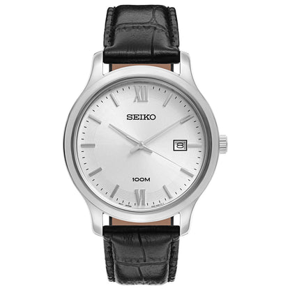 Front view of Seiko Special Value Men's Japanese Quartz (Battery-Powered) Watch SUR225