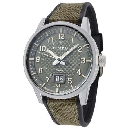 Front view of Seiko Core Men's Quartz Watch SUR323P1