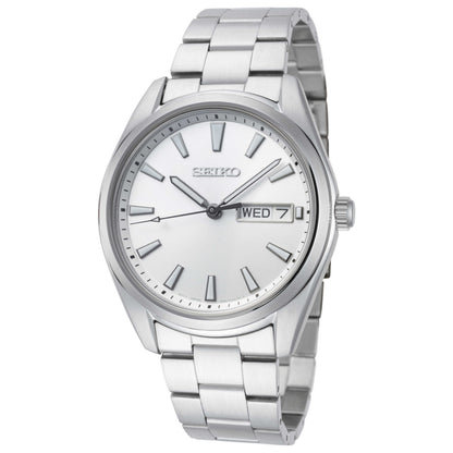 Front view of Seiko Essentials Men's Quartz Watch SUR339P1Q