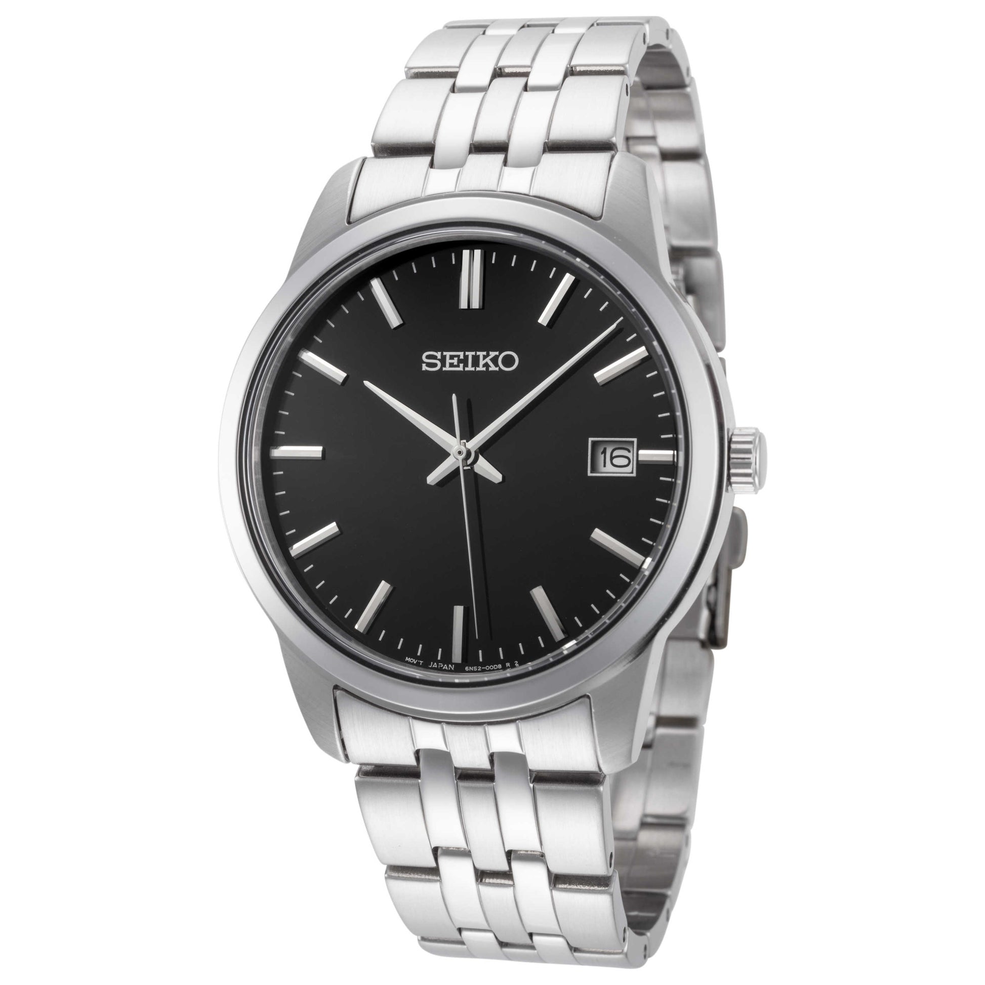 Front view of Seiko Core Men's Quartz Watch SUR401P1