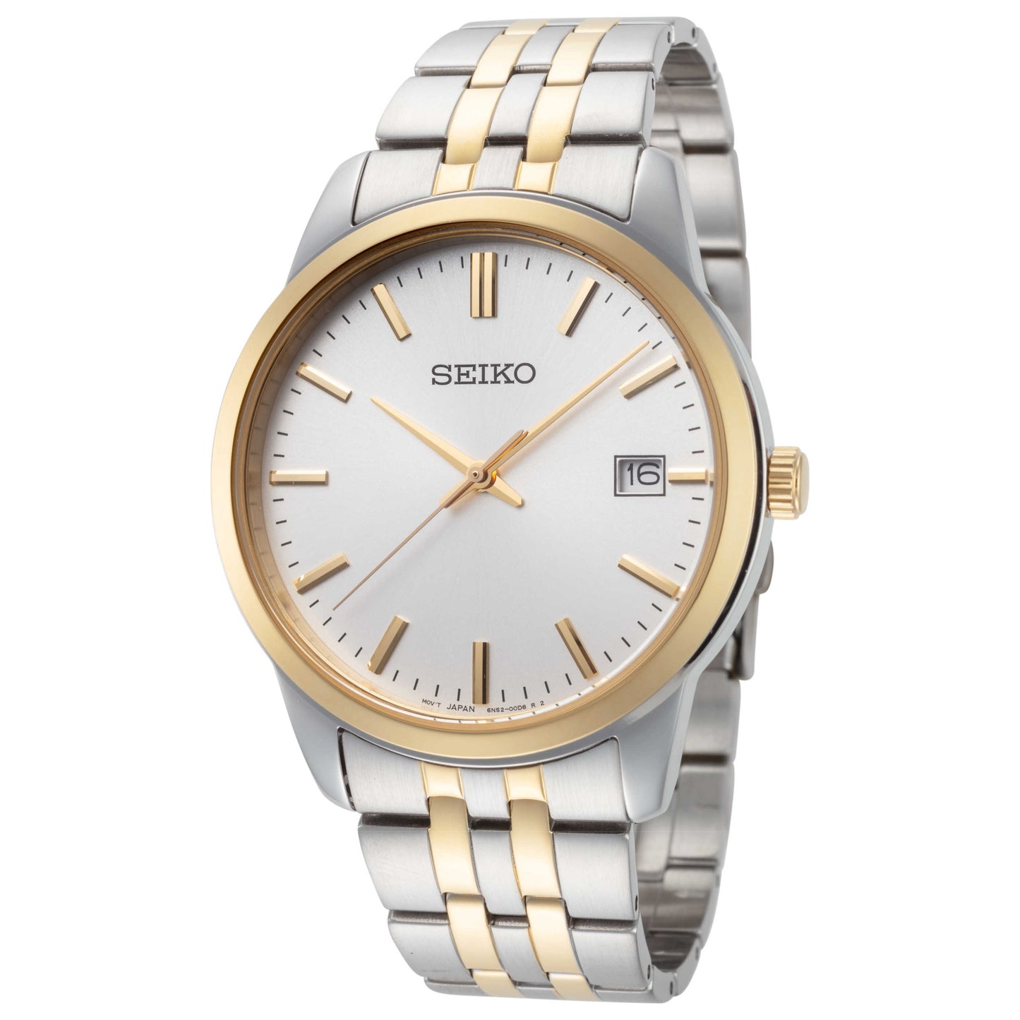 Front view of Seiko Core Men's Quartz Watch SUR402P1