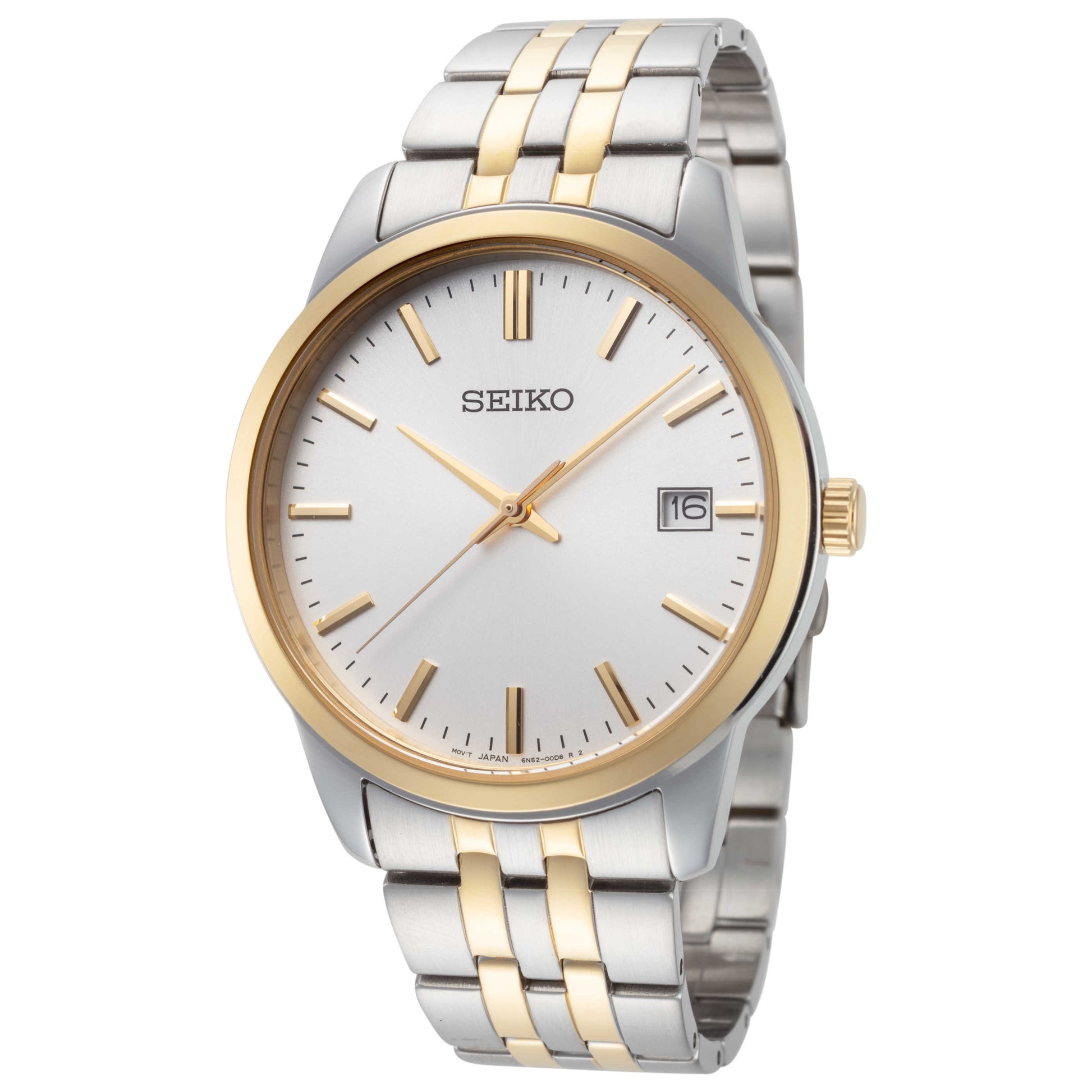 Front view of Seiko Core Men's Quartz Watch SUR402P1