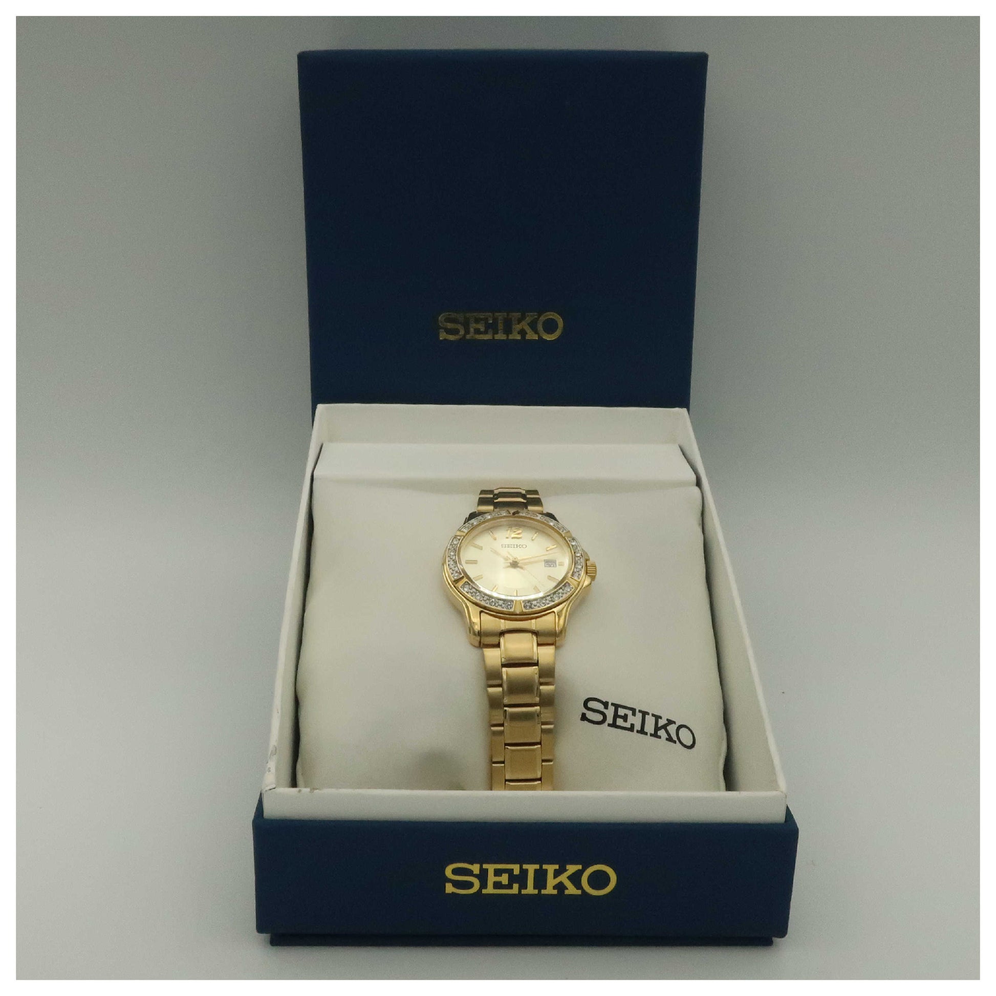 Seiko Crystal Dress Women's Japanese Quartz (Battery-Powered) Watch SUR714-SDV - Image #6