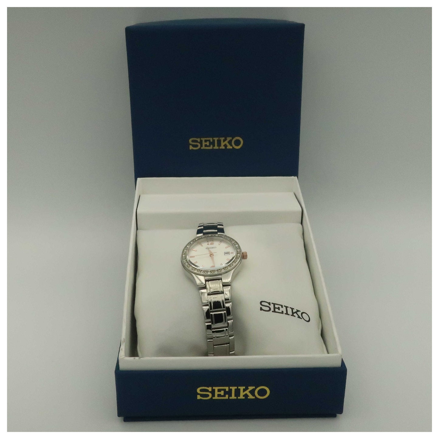 Seiko Bracelet Women's Japanese Quartz (Battery-Powered) Watch SUR769-SDV - Image #6