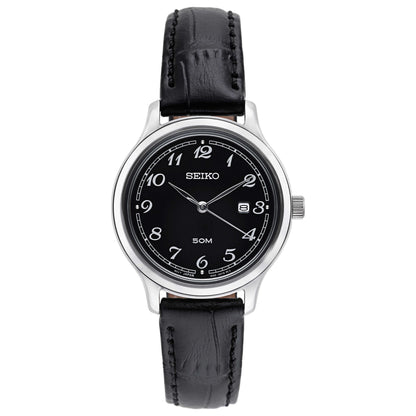 Front view of Seiko Strap Women's Japanese Quartz (Battery-Powered) Watch SUR773