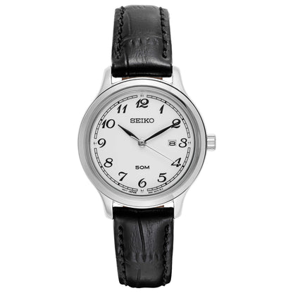 Front view of Seiko Strap Women's Japanese Quartz (Battery-Powered) Watch SUR775