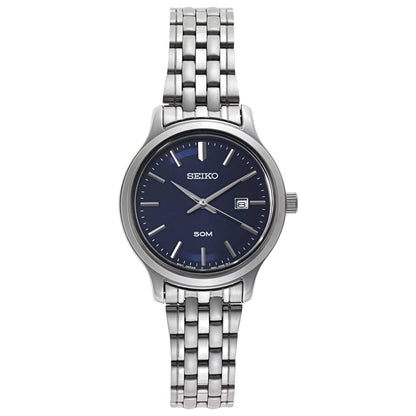 Front view of Seiko Bracelet Women's Japanese Quartz (Battery-Powered) Watch SUR797