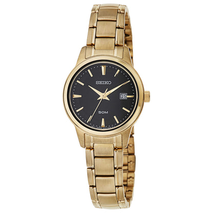 Front view of Seiko Bracelet Women's Japanese Quartz (Battery-Powered) Watch SUR846
