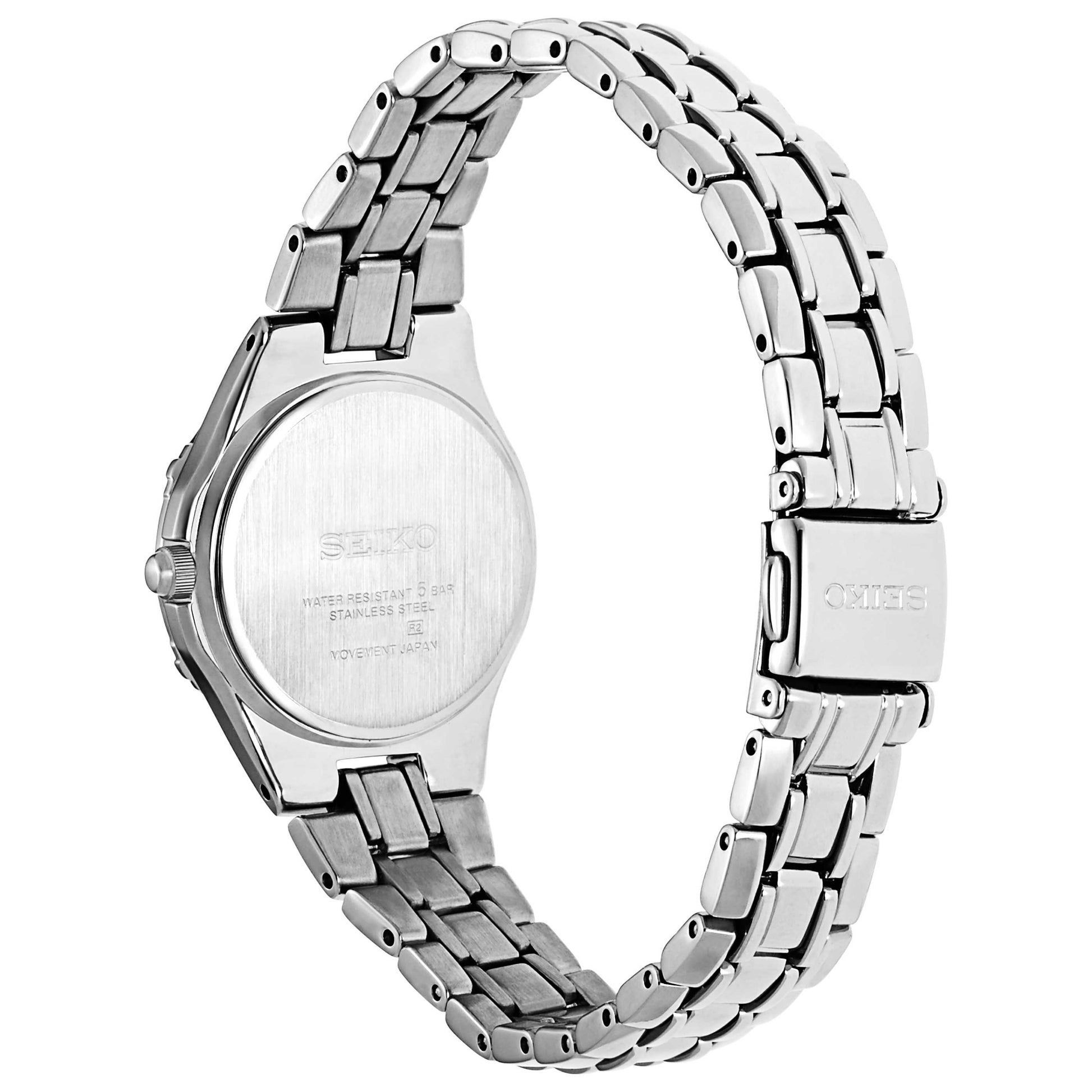 Seiko Core Women's Solar Powered Quartz Watch SUT067 - Image #2