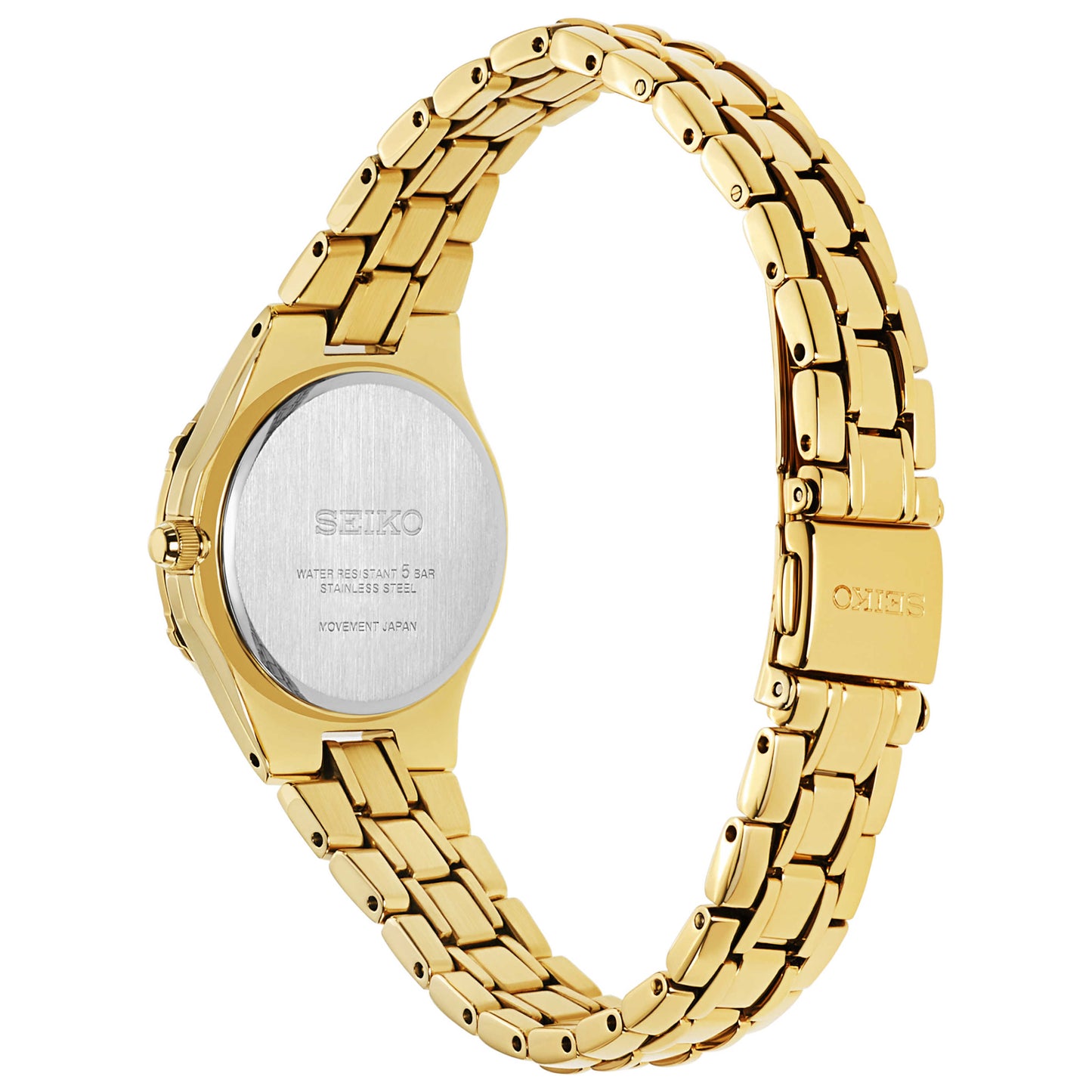 Seiko Solar Women's Solar Powered Quartz Watch SUT070 - Image #2