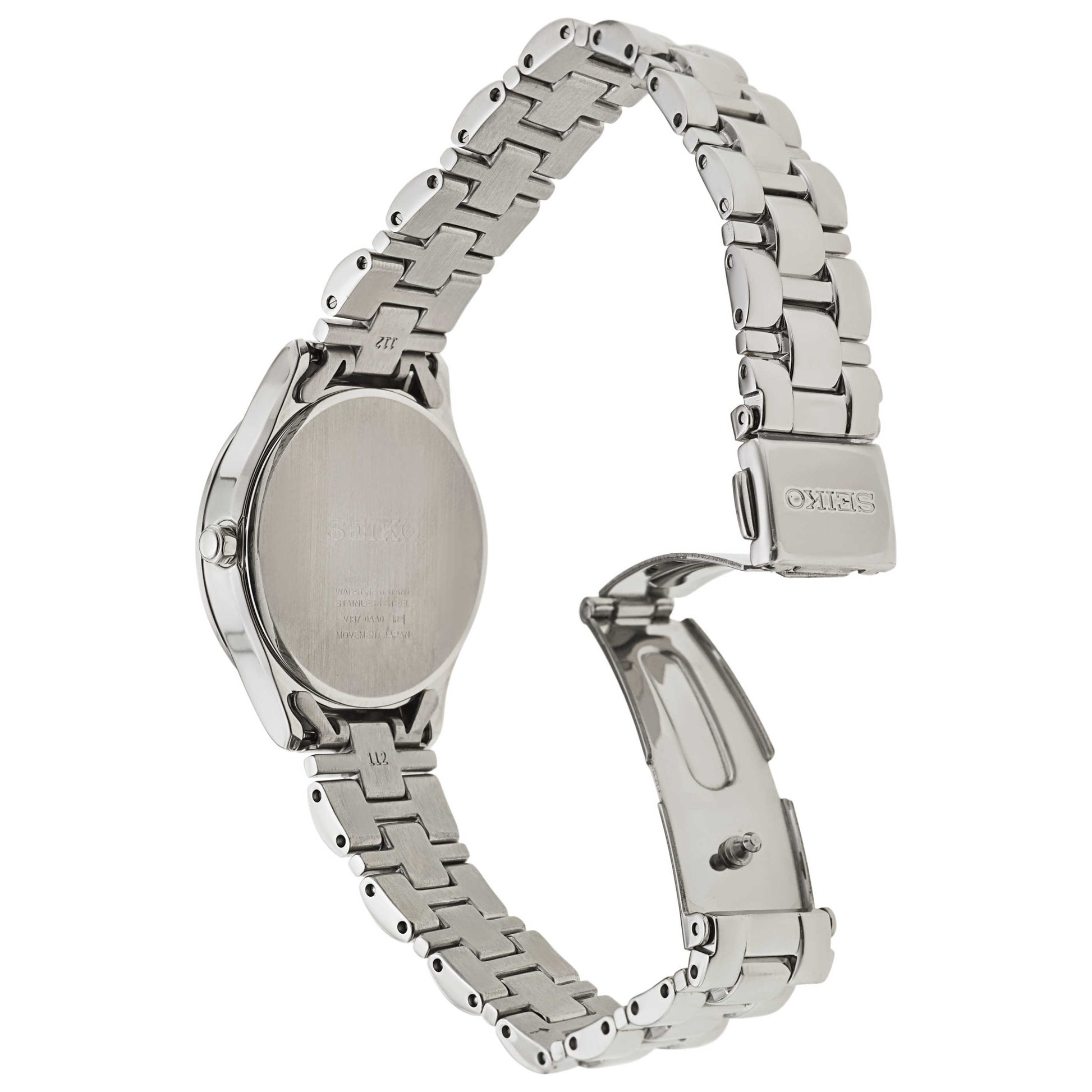 Seiko Solar Women's Solar Powered Quartz Watch SUT073 - Image #2