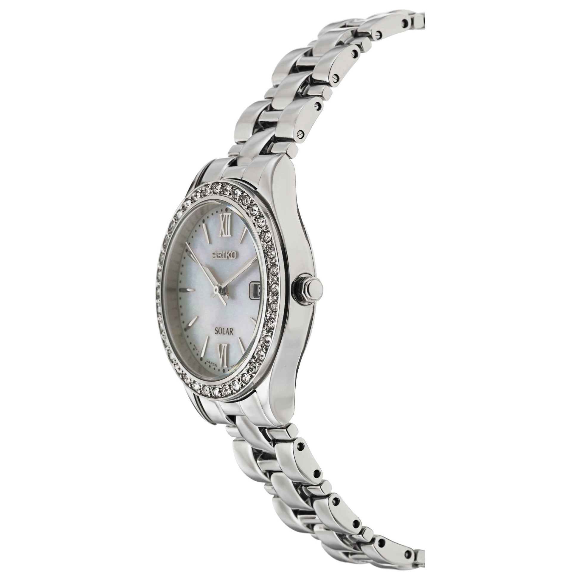 Seiko Solar Women's Solar Powered Quartz Watch SUT073 - Image #4