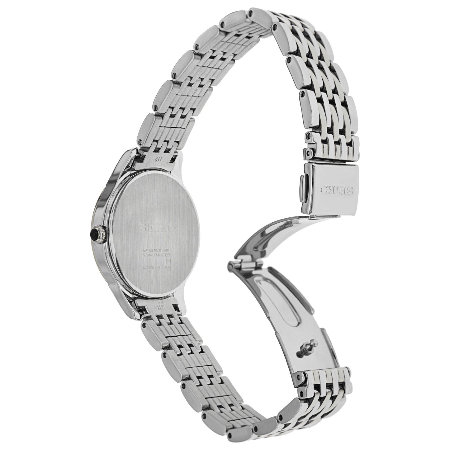 Seiko Core Women's Solar Powered Quartz Watch SUT091 - Image #2