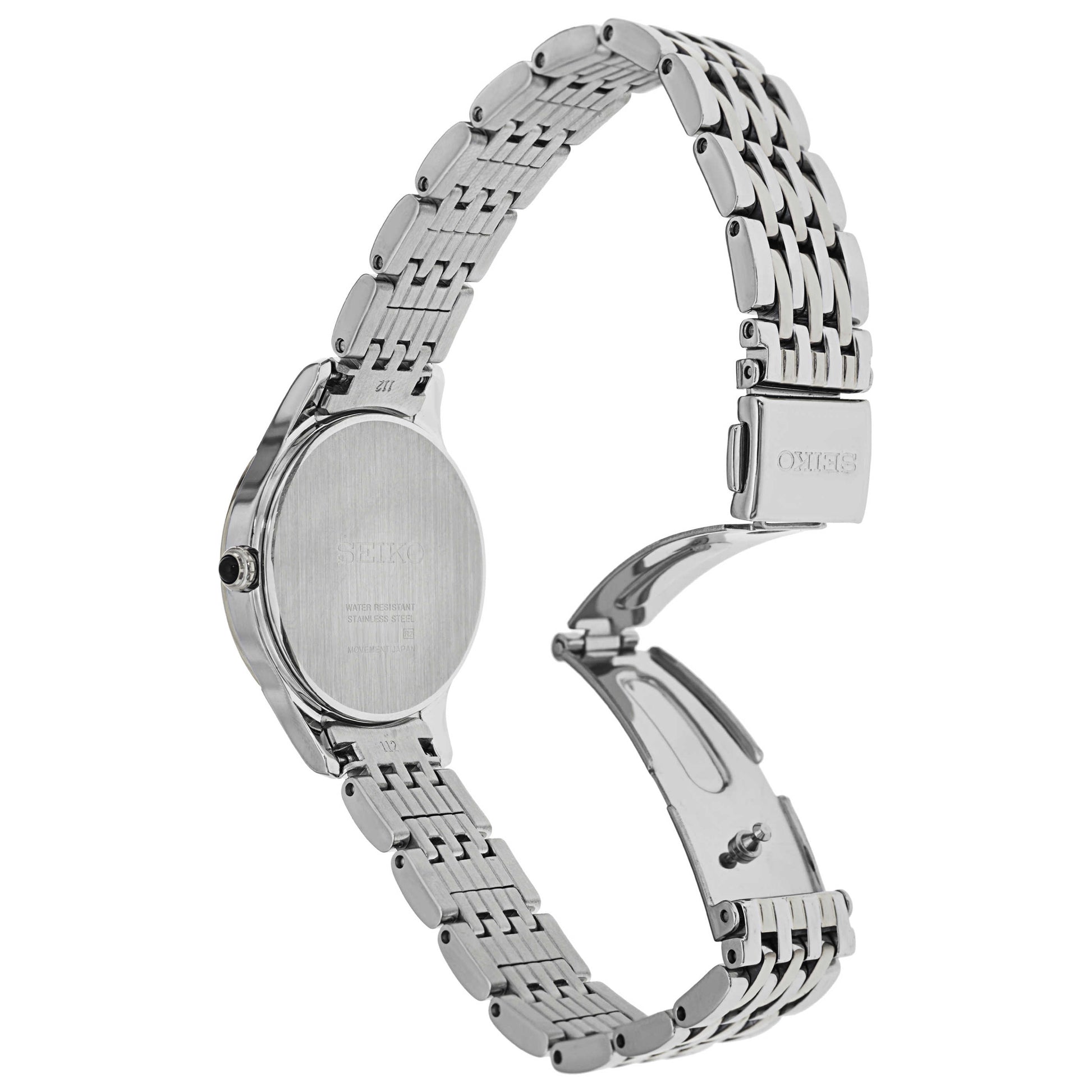 Seiko Core Women's Solar Powered Quartz Watch SUT091 - Image #2