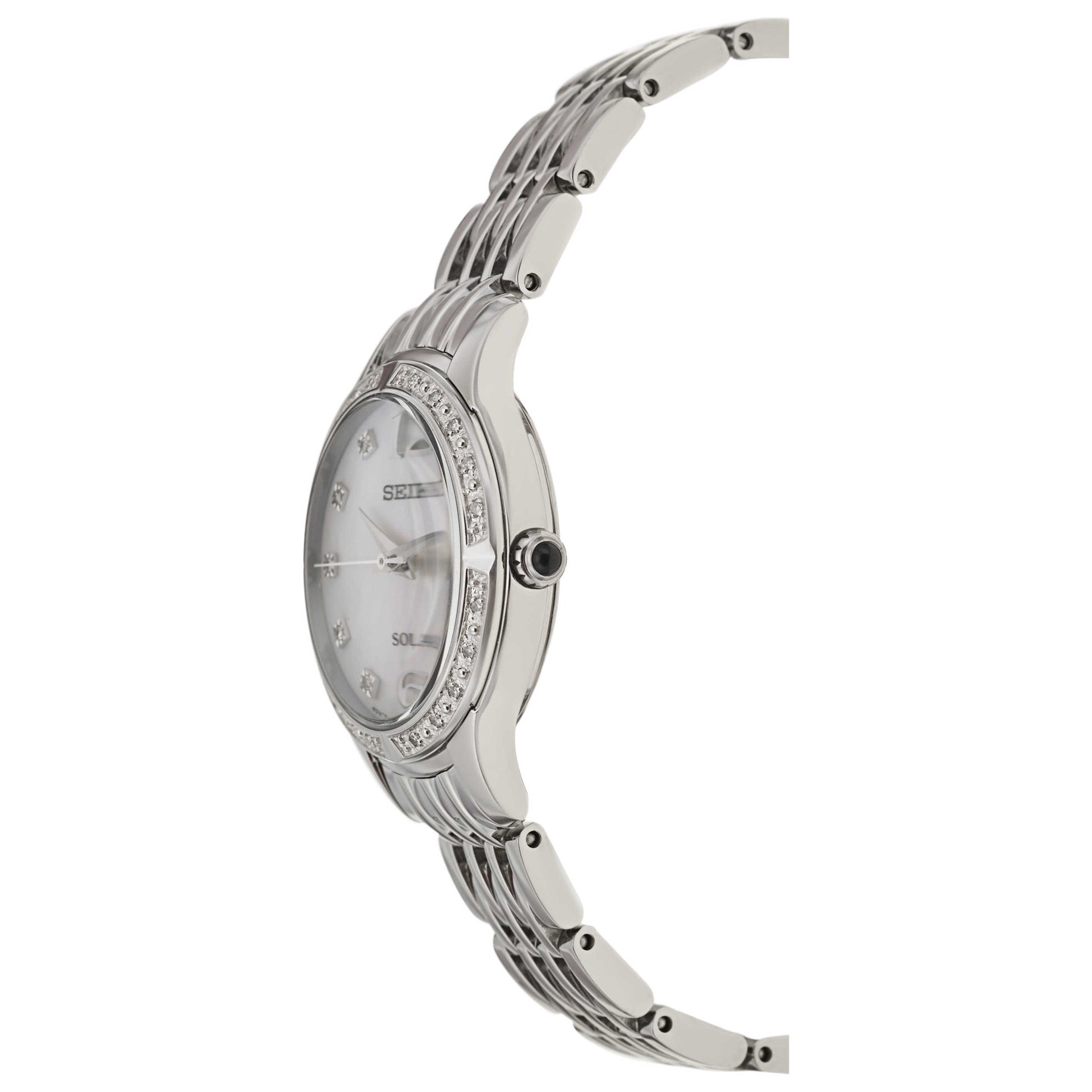 Seiko Core Women's Solar Powered Quartz Watch SUT091 - Image #4
