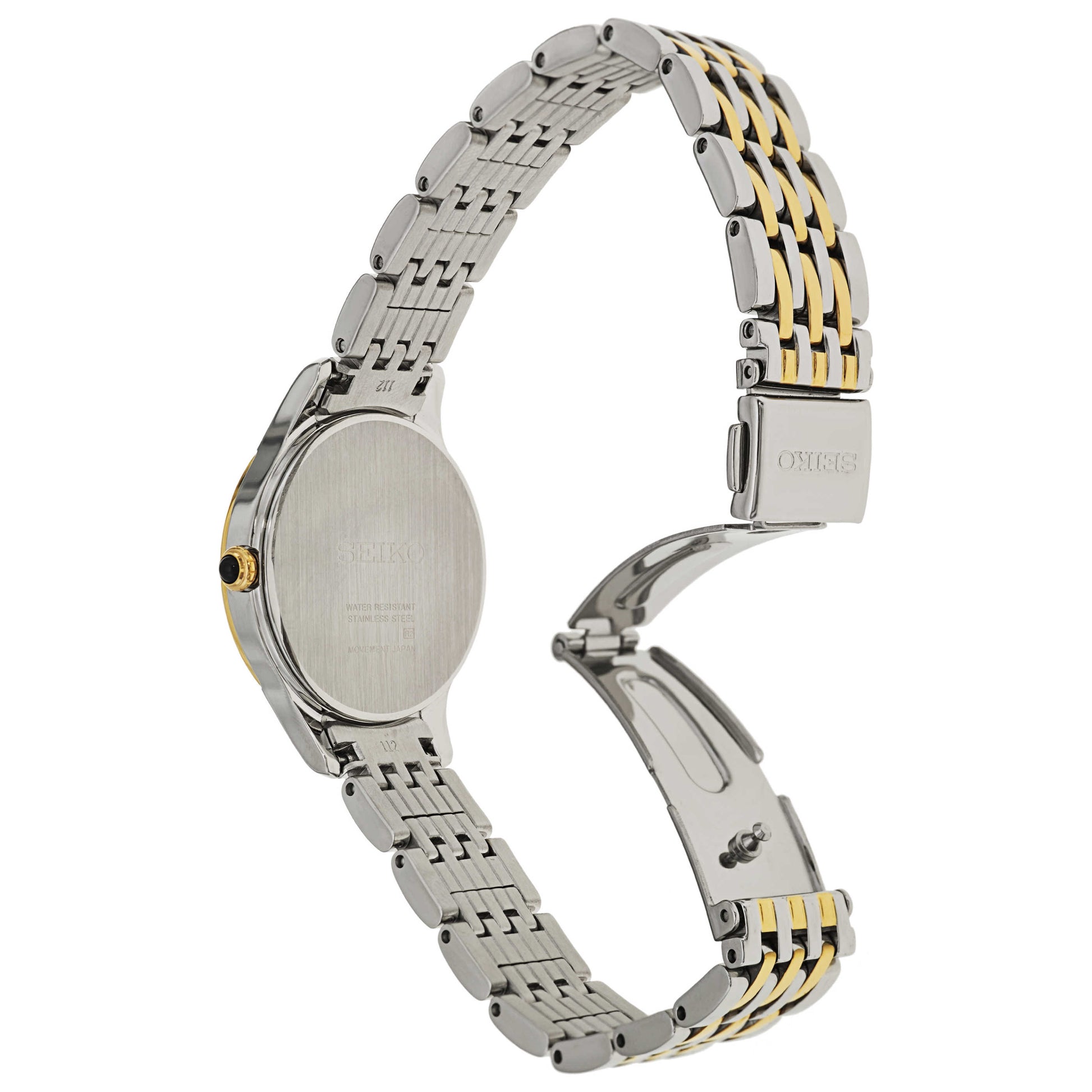 Seiko Core Women's Solar Powered Quartz Watch SUT092 - Image #2