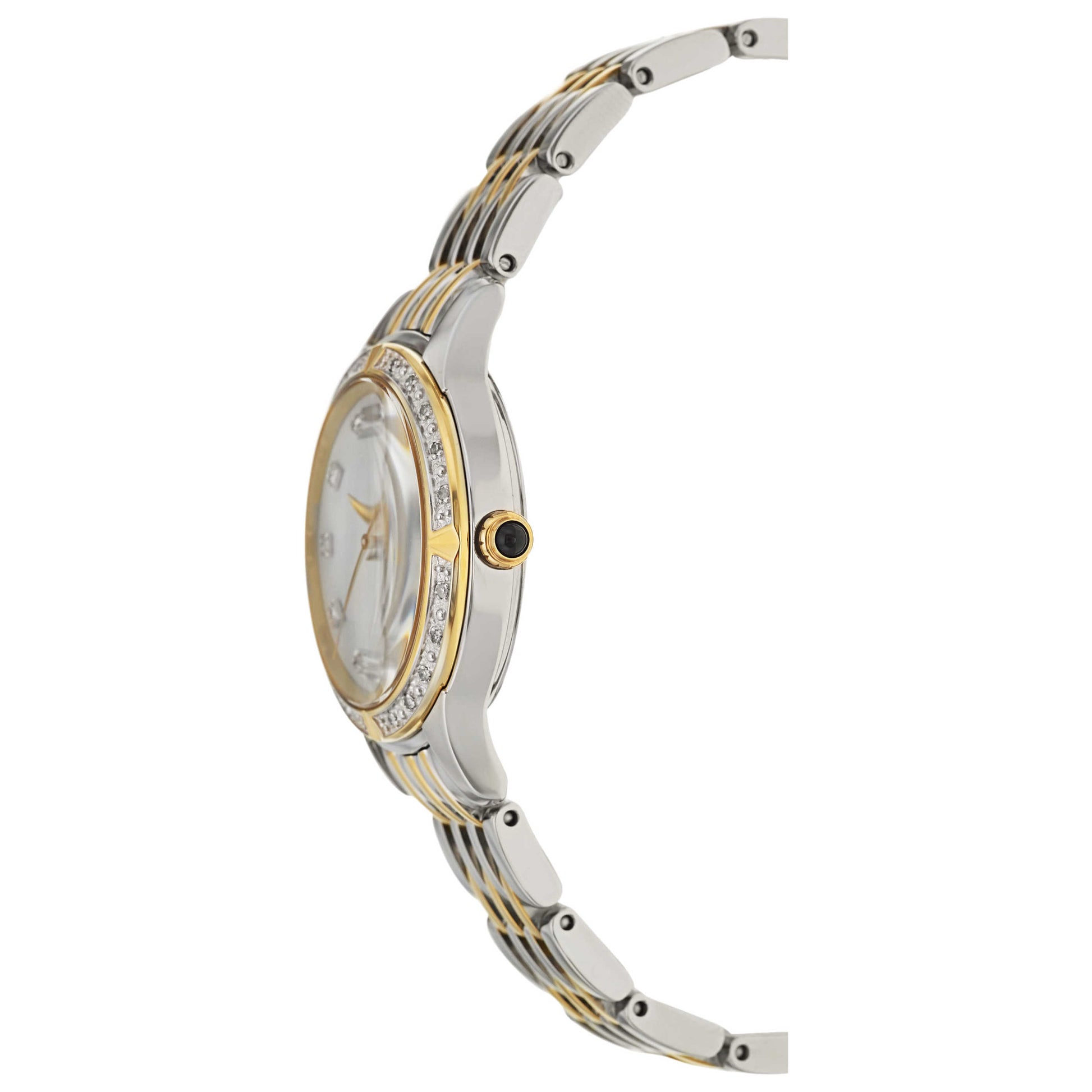 Seiko Core Women's Solar Powered Quartz Watch SUT092 - Image #4
