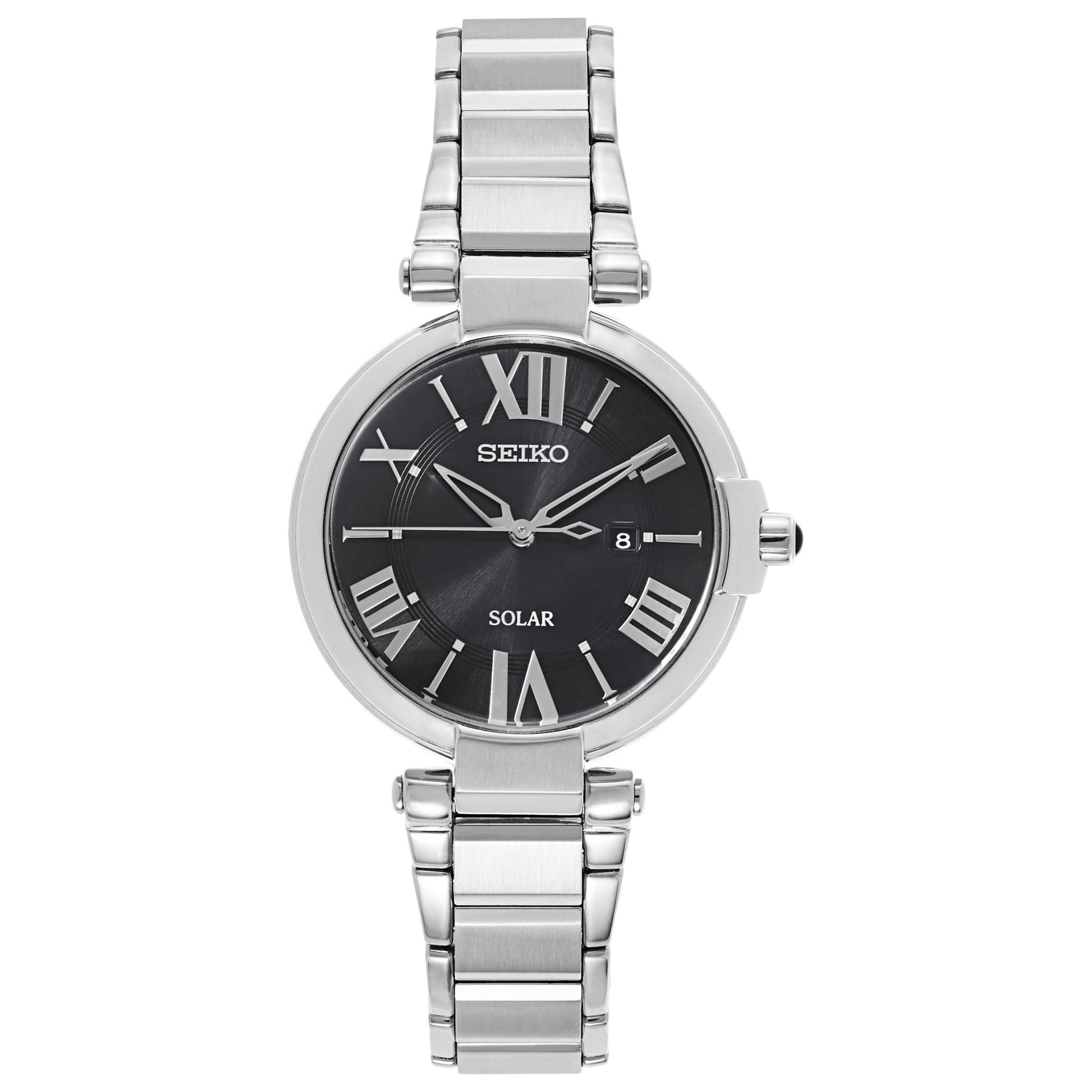 Front view of Seiko Recraft Series Women's Solar Powered Quartz Watch SUT173
