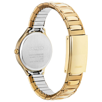 Seiko Core Women's Solar Powered Quartz Watch SUT180 - Image #2